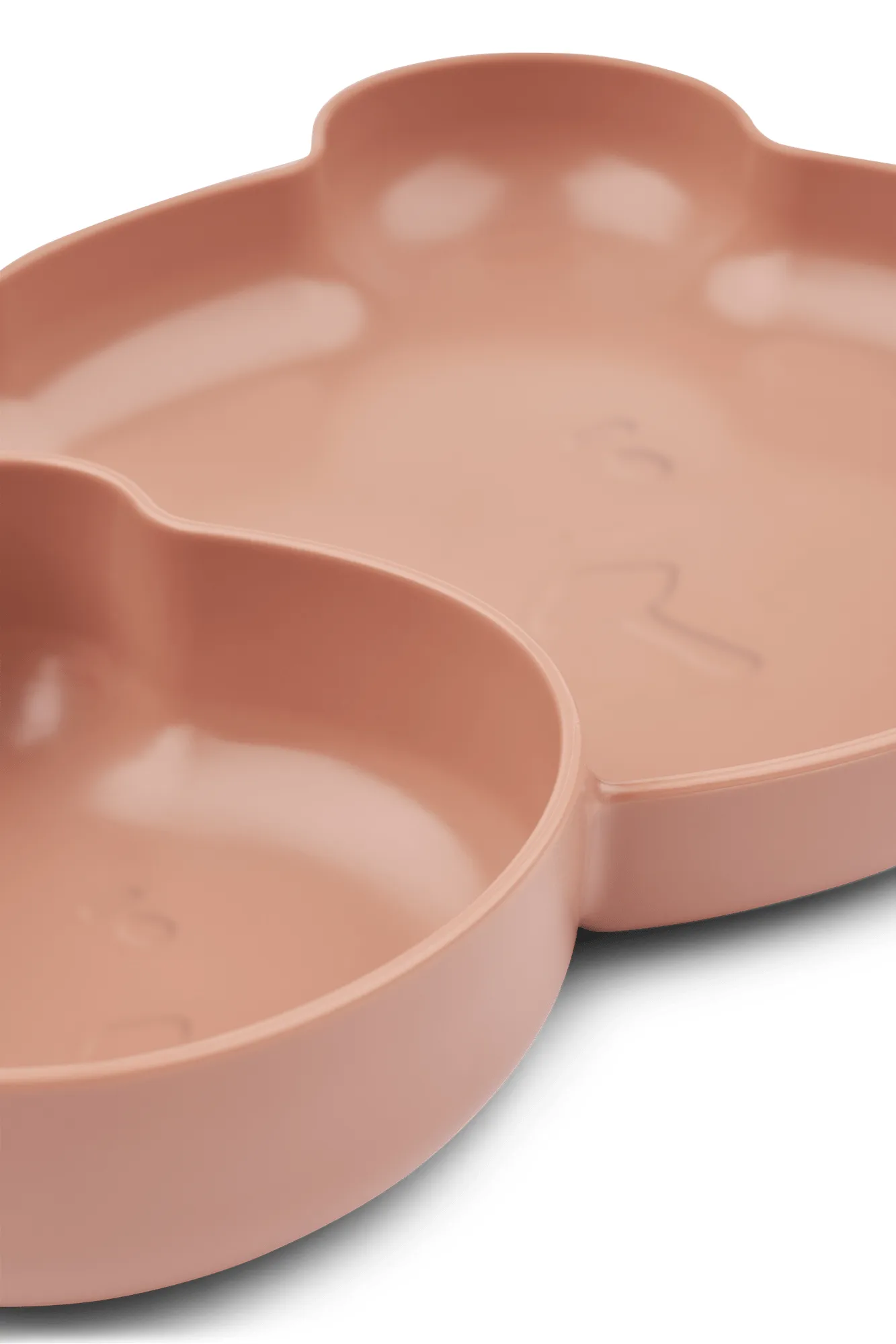 Magus Bear Divider tallrik 2 delar, Pale tuscany Liewood