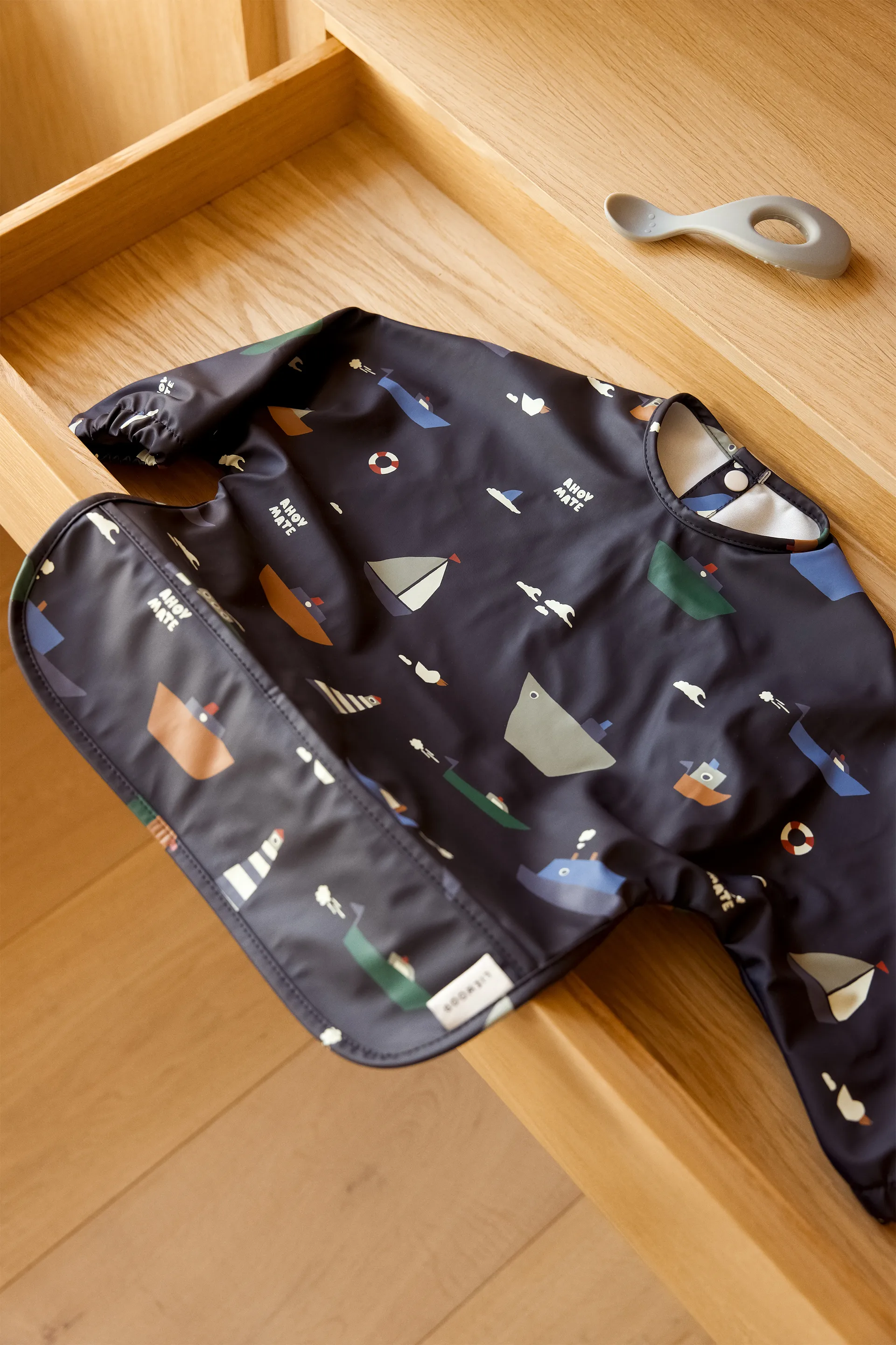 Merle haklapp med ärm, Sailing-classic navy Liewood