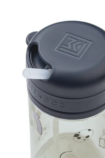 Pavia mugg med sugrör - Play-dusty peppermint - Liewood