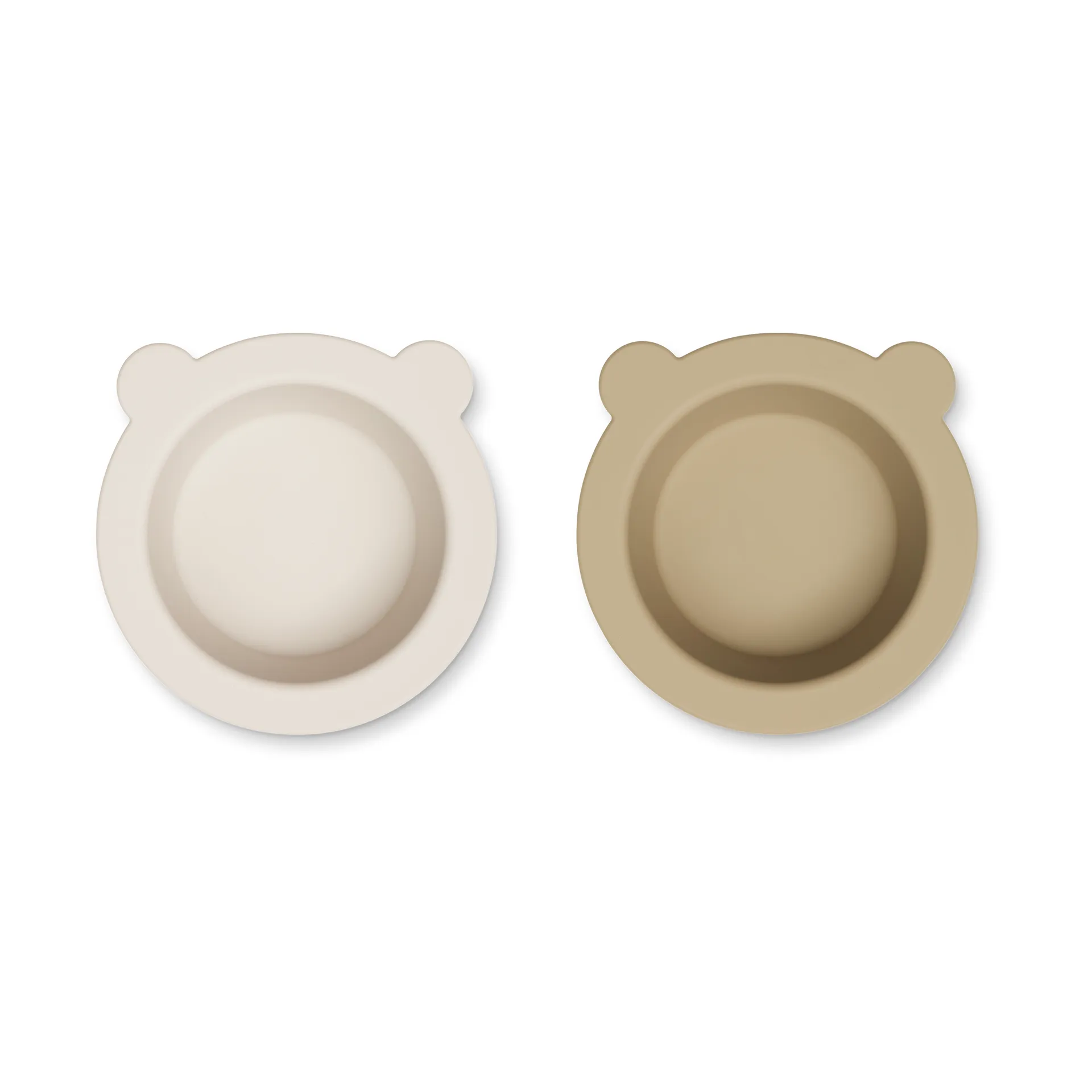 Peony skål med sugkopp Ø16 cm 2 delar, Sandy-Oat Liewood