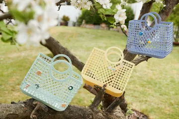 Samantha korg med berlocker - Light Peppermint - Liewood