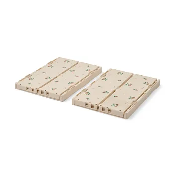 Weston förvaringbox - Peach-Sea shell, printed - Liewood