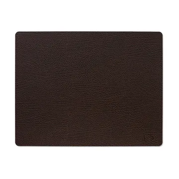 Bull bordstablett square - Brun, 45x35 cm - LIND DNA