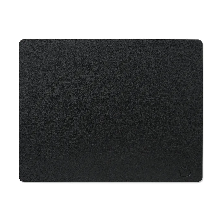 Bull bordstablett square - Svart, 45x35 cm - LIND DNA