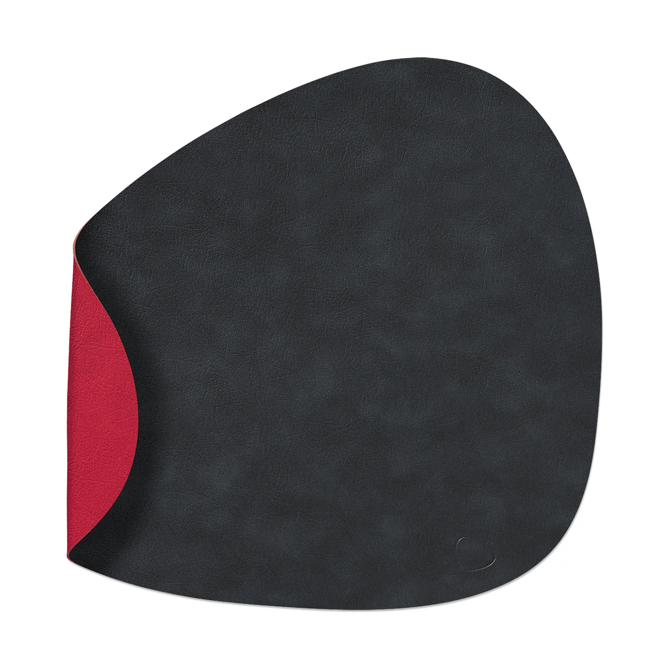 LIND DNA Cloud bordstablett vändbar curve L 1 st Black-red, 44x37 cm