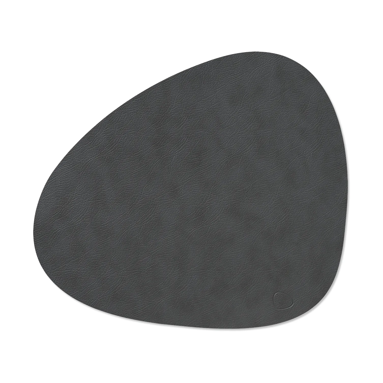 Cloud-Nupo bordstablett vändbar curve L 1 st, Antracitgrå-pastellgrön, 44x37 cm LIND DNA