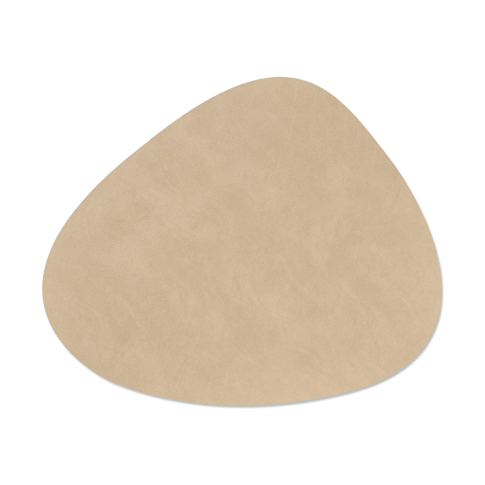 Cloud-Nupo bordstablett vändbar curve L 1 st, Brown-sand, 44x37 cm LIND DNA