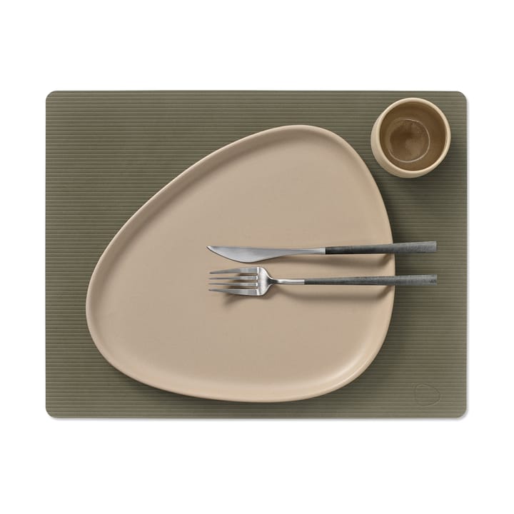 Corduroy bordstablet square L, Army Green LIND DNA