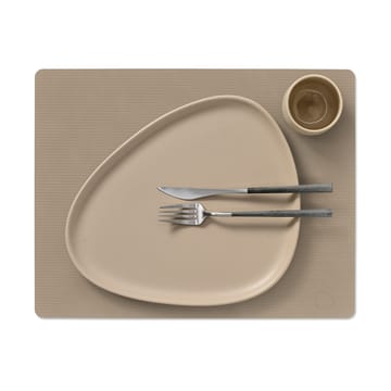 Corduroy bordstablet square L - Clay Brown - LIND DNA