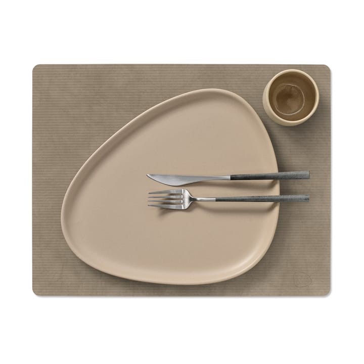 Corduroy bordstablet square L, Nomad Grey LIND DNA