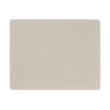 LIND DNA Corduroy bordstablet square L Oyster White