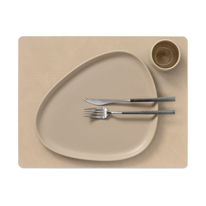 Corduroy bordstablet square L, Sand LIND DNA