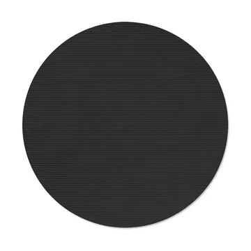 Corduroy bordstablett - Black ink, circle, L - LIND DNA