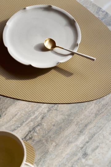 Corduroy bordstablett curve L - Lemon Sorbet - LIND DNA