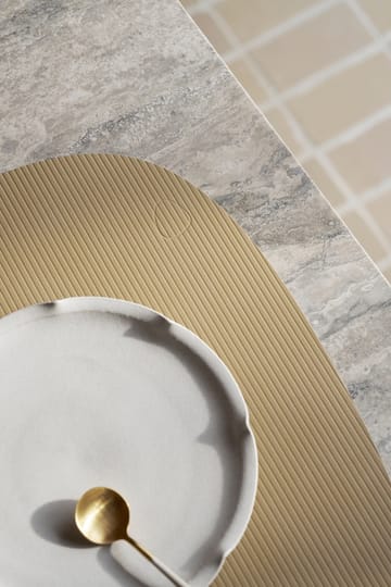Corduroy bordstablett curve L - Lemon Sorbet - LIND DNA