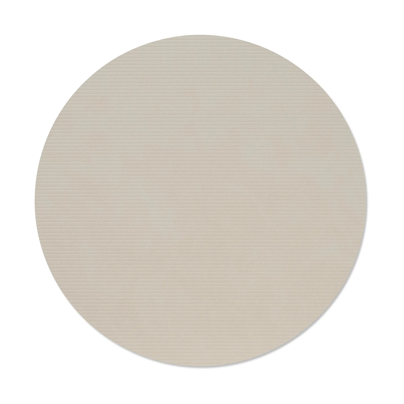 LIND DNA Corduroy bordstablett Oyster white, circle, L, Ø38 cm