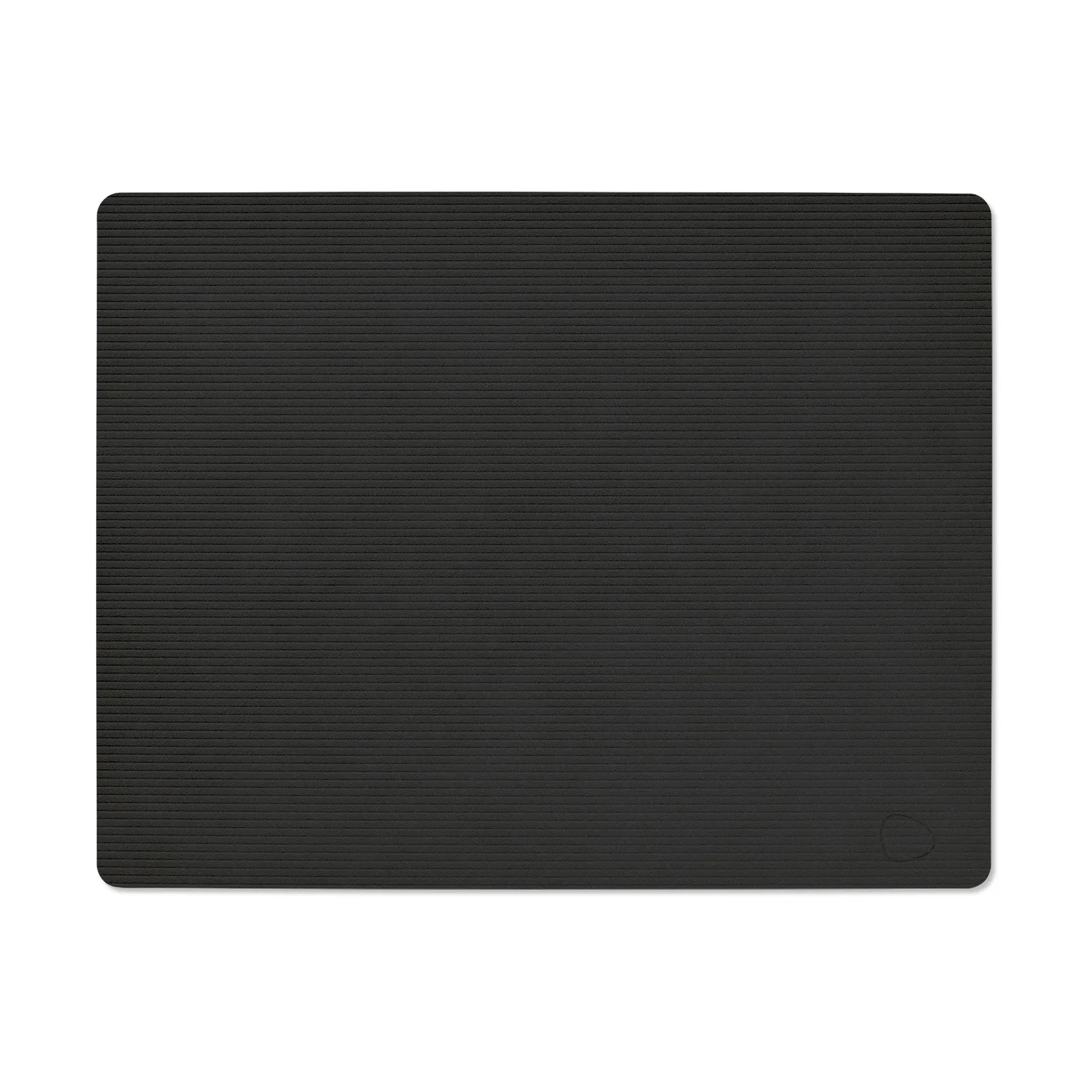 LIND DNA Corduroy bordstablett square L Black ink, 45x35 cm