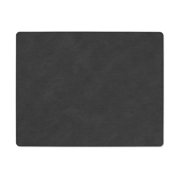 Corduroy bordstablett square L - Black - LIND DNA