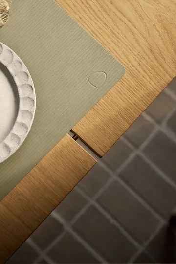 Corduroy bordstablett square L - Herbal Dust - LIND DNA