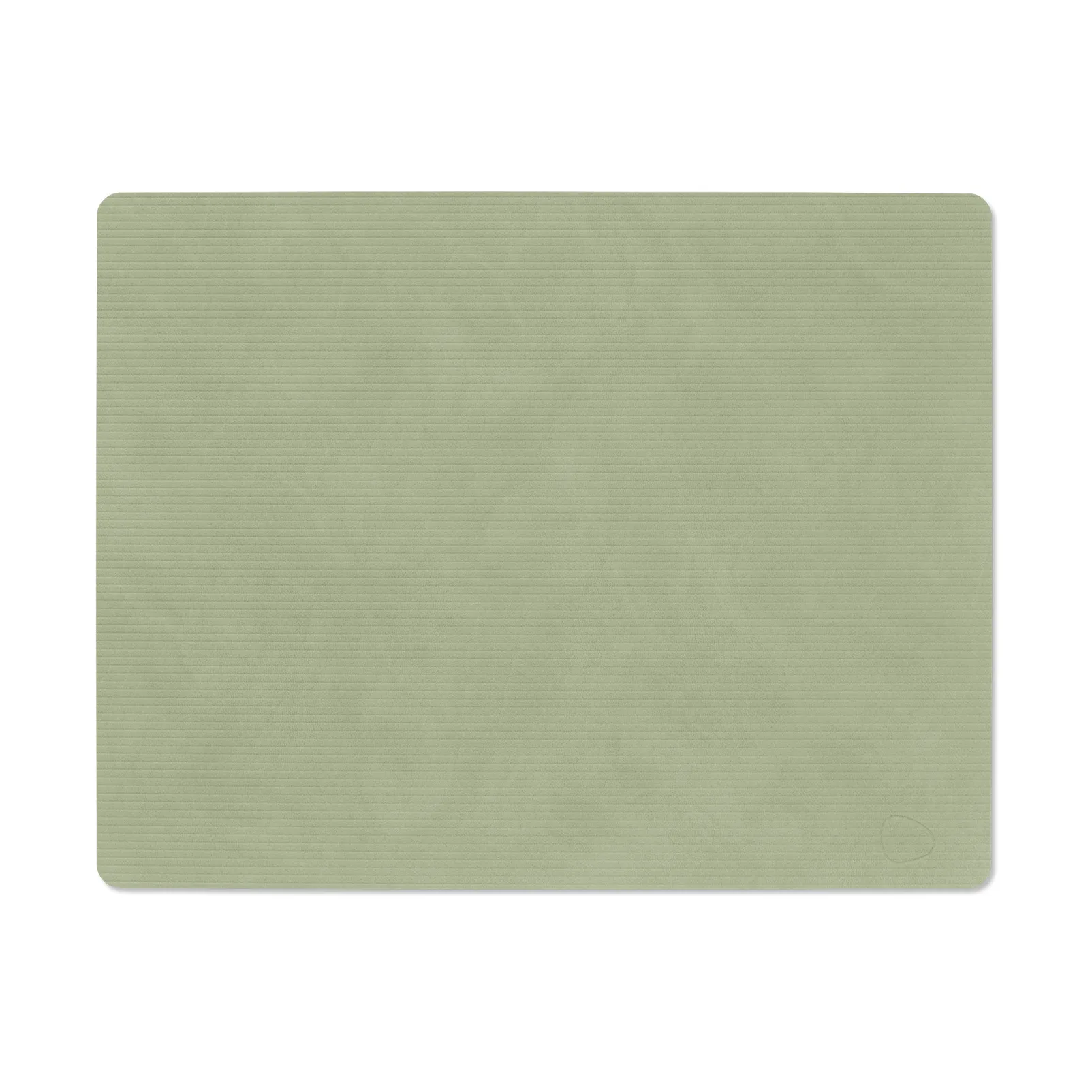 LIND DNA Corduroy bordstablett square L Olive Green, 45x35 cm