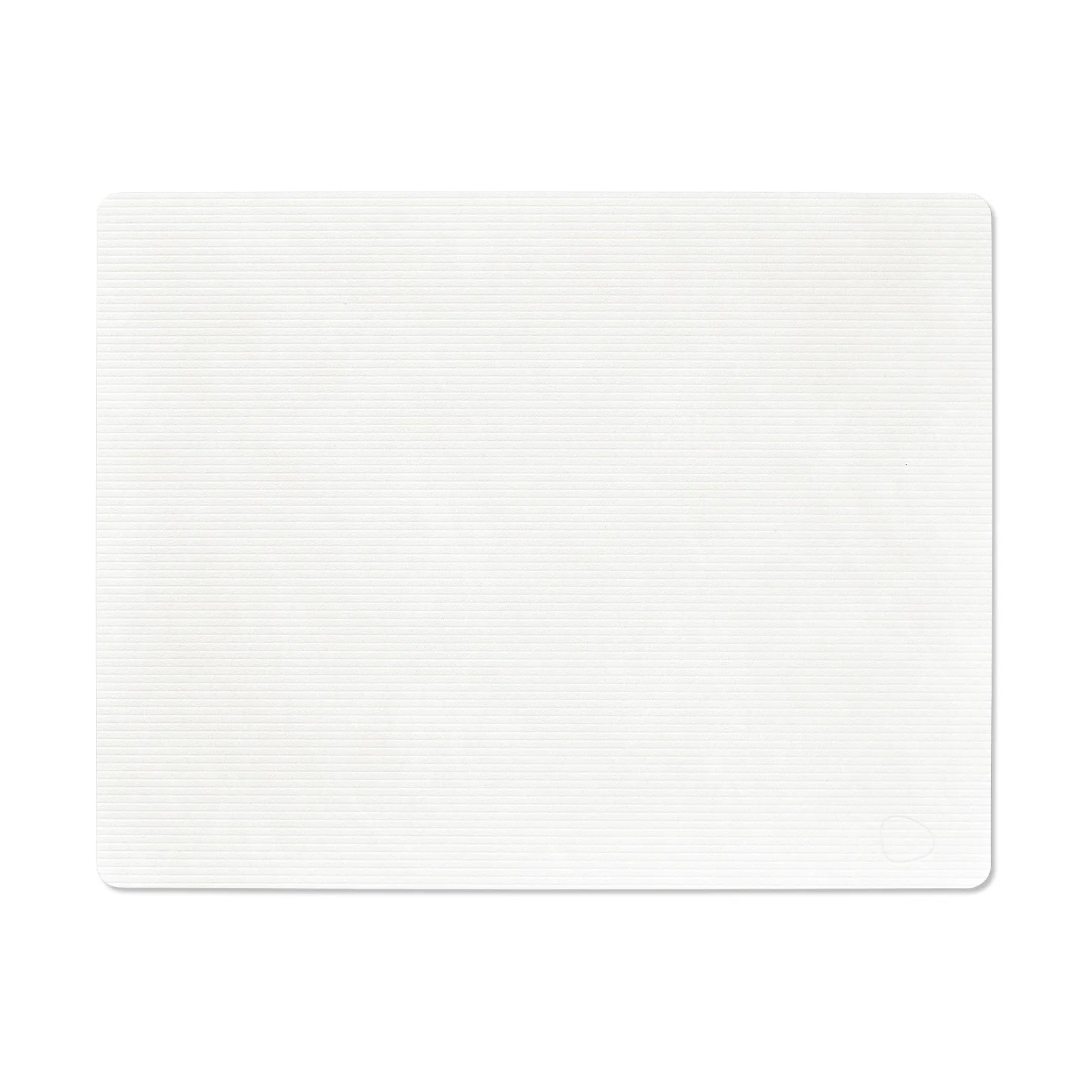 LIND DNA Corduroy bordstablett square L Pure white, 45x35 cm
