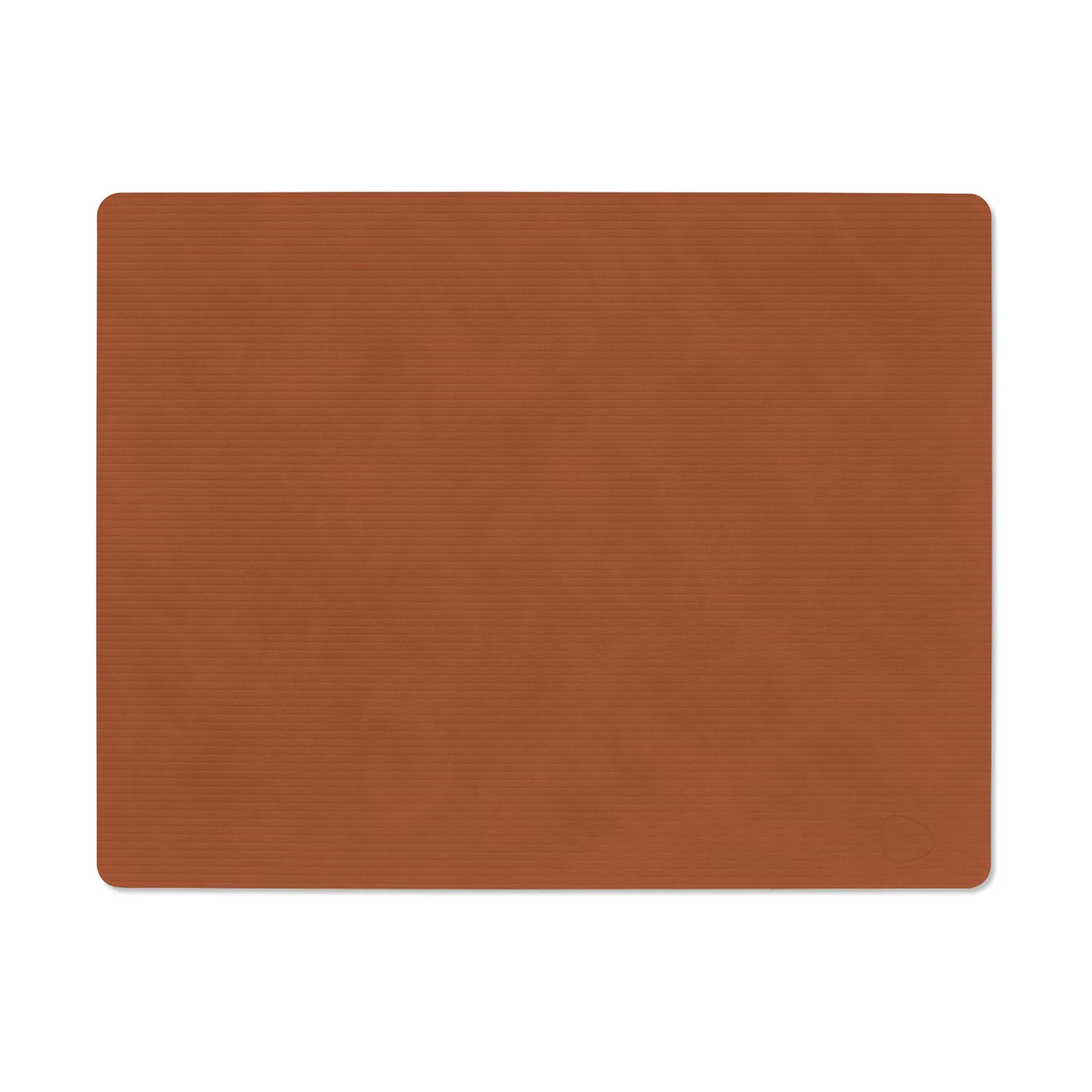 LIND DNA Corduroy bordstablett square L Rust, 45x35 cm