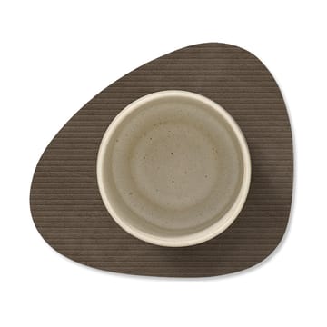 Corduroy glasunderlägg curve - Caviar - LIND DNA