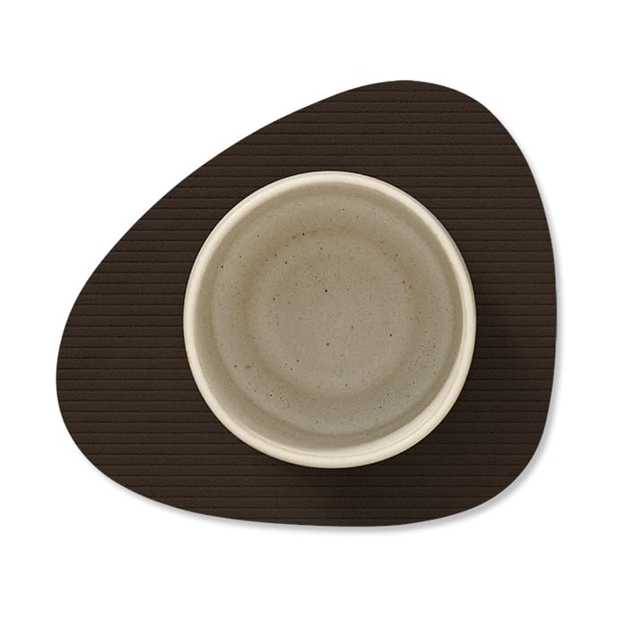 Corduroy glasunderlägg curve, Hazel LIND DNA