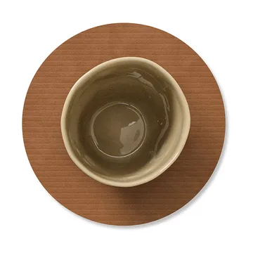 Corduroy glasunderlägg - Nature, circle - LIND DNA