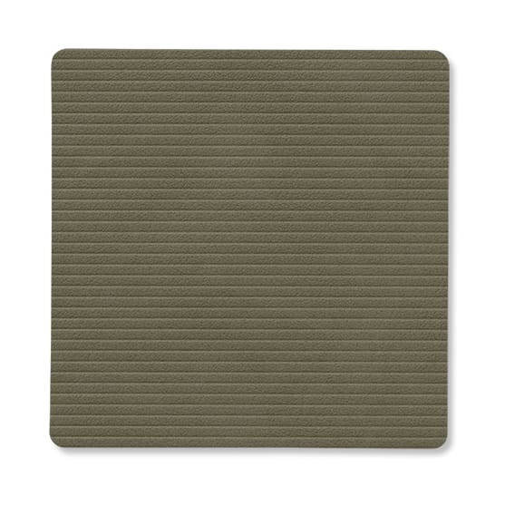 Corduroy glasunderlägg square - Army Green - LIND DNA