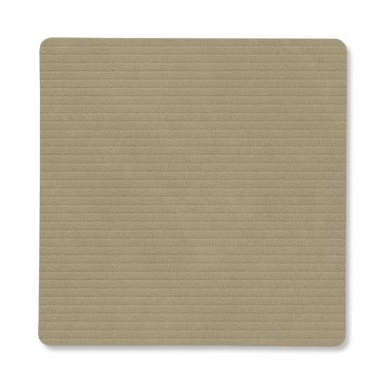Corduroy glasunderlägg square - Herbal Dust - LIND DNA