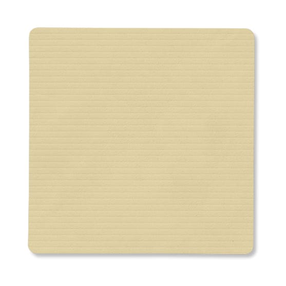 Corduroy glasunderlägg square - Lemon Sorbet - LIND DNA