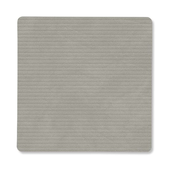 Corduroy glasunderlägg square - Light Grey - LIND DNA