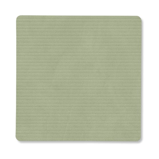Corduroy glasunderlägg square - Olive Green - LIND DNA