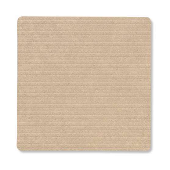 Corduroy glasunderlägg square - Sand - LIND DNA