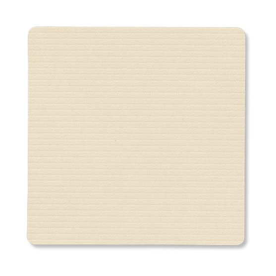 Corduroy glasunderlägg square - Vanilla - LIND DNA