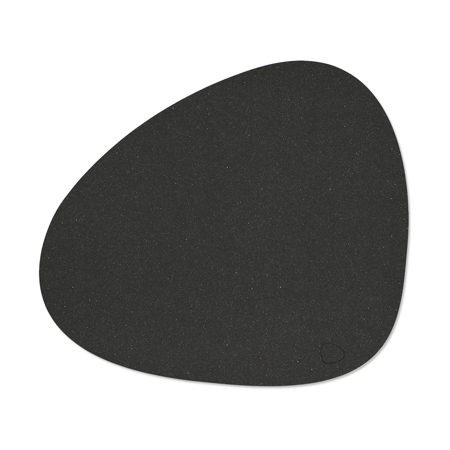 Core bordstablett curve L, Flecked anthracite, 44x37 cm LIND DNA