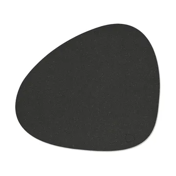 Core bordstablett curve L - Flecked anthracite, 44x37 cm - LIND DNA