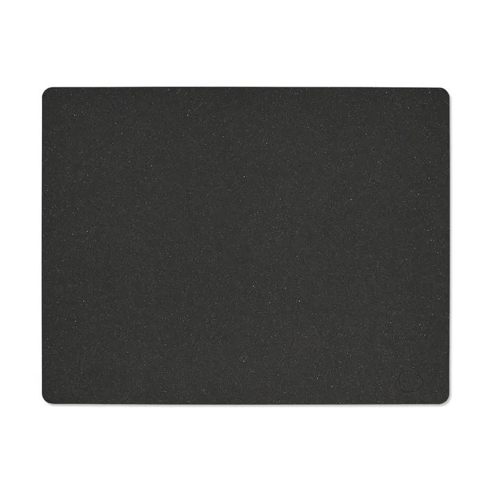Core bordstablett square L - Flecked anthracite, 45x35 cm - LIND DNA