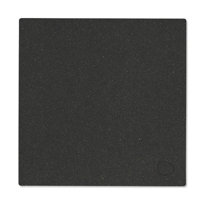 Core bordstablett square S - Flecked anthracite, 28x28 cm - LIND DNA