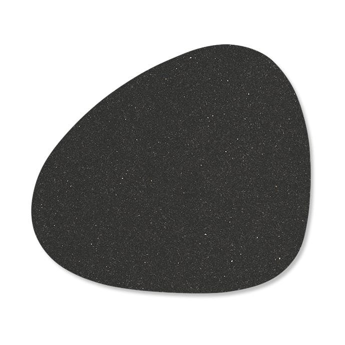 Core glasunderlägg curve - Flecked anthracite - LIND DNA