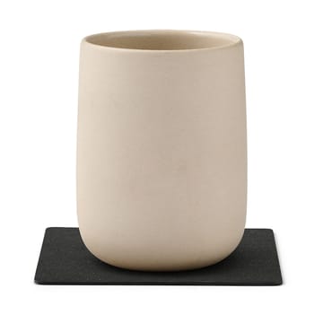Core glasunderlägg square - Flecked anthracite - LIND DNA