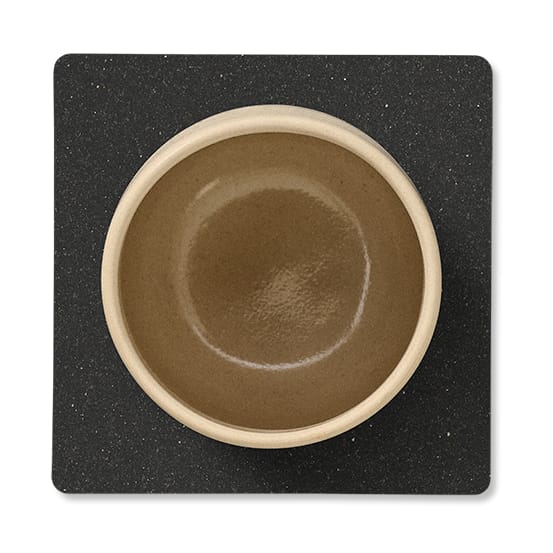 Core glasunderlägg square, Flecked anthracite LIND DNA
