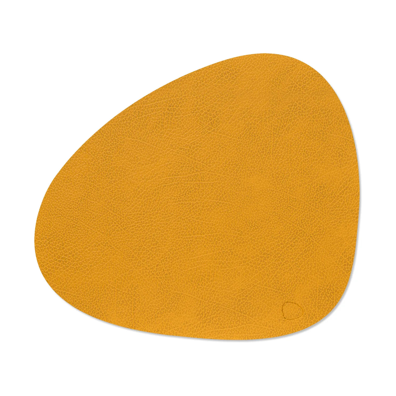 Hippo bordstablett curve L, Curry, 44x37 cm LIND DNA