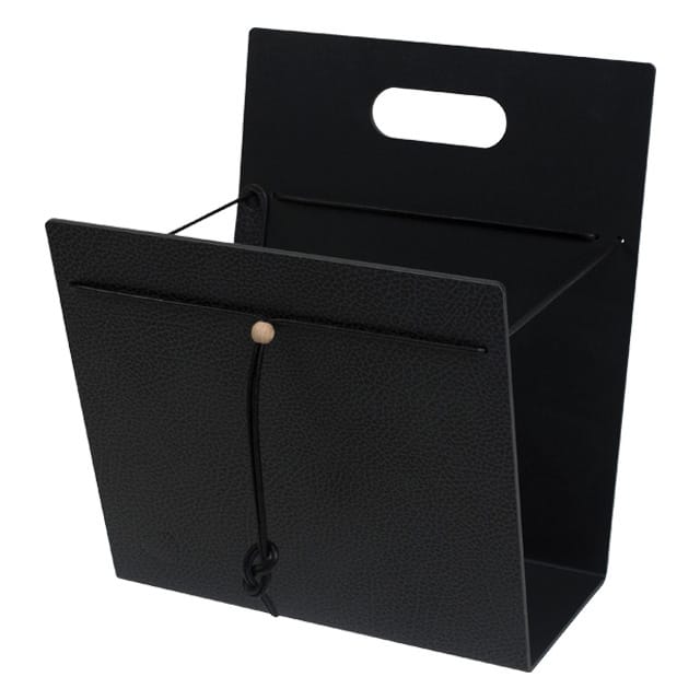 Magazine Holder Hippo M, Black-anthracite LIND DNA