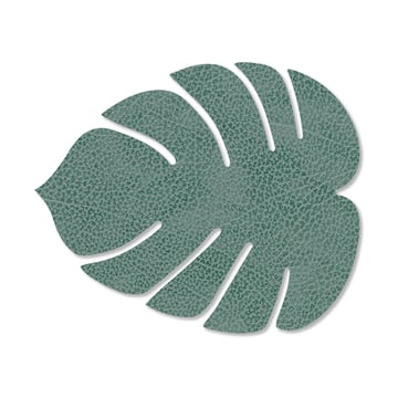 LIND DNA Monstera Leaf Hippo glasunderlägg Pastellgrön