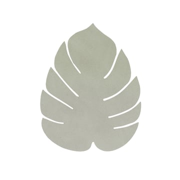 LIND DNA Monstera Leaf Nupo glasunderlägg Olivgrön