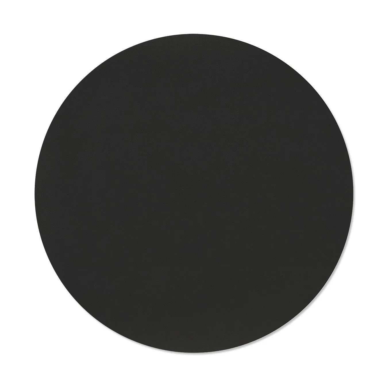 LIND DNA Nupo bordstablett Black ink, circle, L, Ø38 cm
