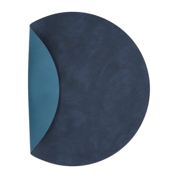 LIND DNA Nupo bordstablett circle vändbar XL 1 st Midnight blue-petrol