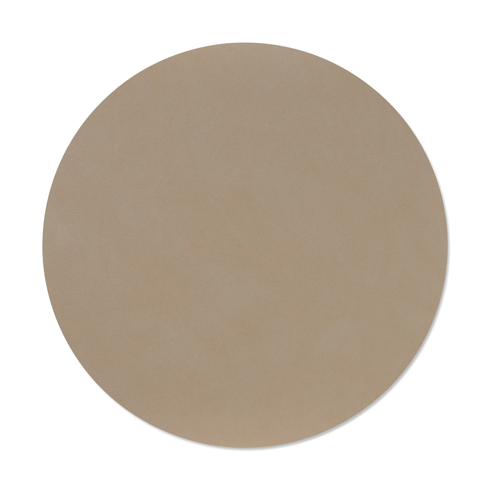LIND DNA Nupo bordstablett Clay brown, circle, L, Ø38 cm